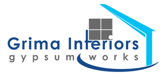 Grima Interiors Gypsum Work Logo